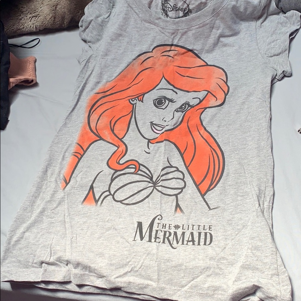 A disney t shirt of the little mermaid